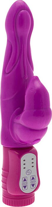 Vibrador rabbit Pure Vibe Rotativo Delfin