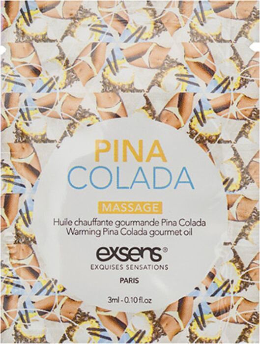 Warming Gourmet Massage Oil Pi?a Colada Sachet 3 ml Warming Gourmet Massage Oil Pi?a Colada Sachet 3 ml