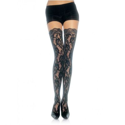 Medias Floral Lace Avenue