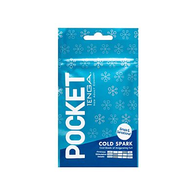 Masturbador Tenga Pocket Cold Spark de un solo uso