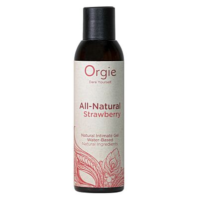 Lubricante íntimo Orgie All-Natural Strawberry