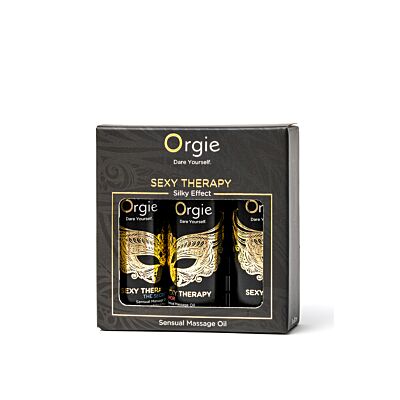 Aceites de masaje Orgie Sexy Therapy 3x30ml