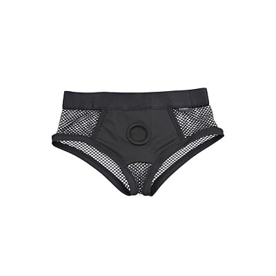 Arnés bóxer Sportsheets EmEx XL Fishnet Fit