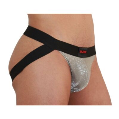Jockstrap BURN 001 Brillante Negro - Estilo Único