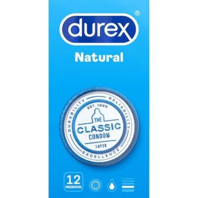 Condones Naturales Durex 12 uds.