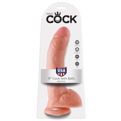 Pene Realístico King Cock 9 Natural