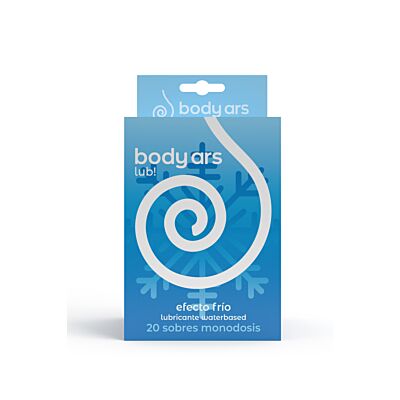 Lubricante Body Ars Efecto Frío monodosis 20x4ml