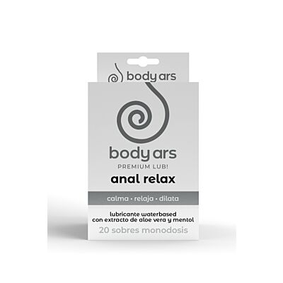Lubricante anal Body Ars monodosis 20x4ml