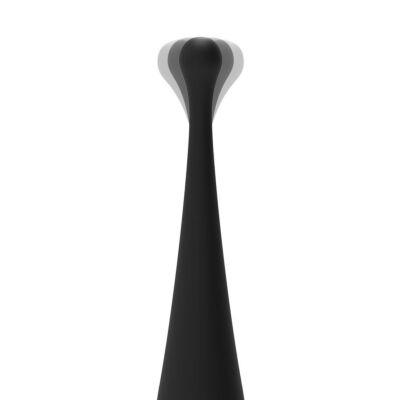 Vibrador Clitorial Brillo Negro