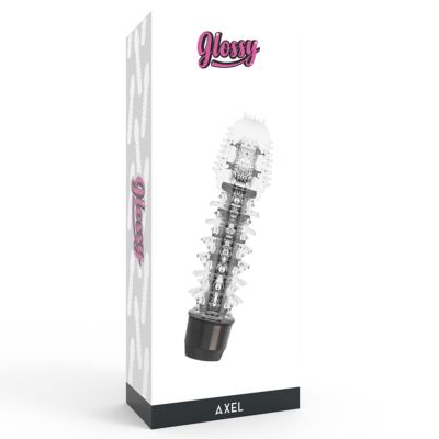 Vibrador Negro Glossy Axel