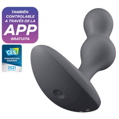 Satisfyer Deep Plug Vibrador Gris