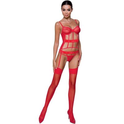 Corset Rojo Fuego Ardiente