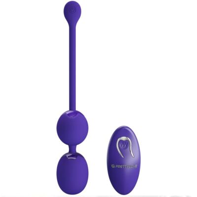 Bolas Vibrantes Control Remoto Violeta Love