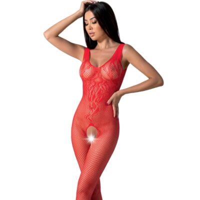 Bodystocking Rojo Pasión