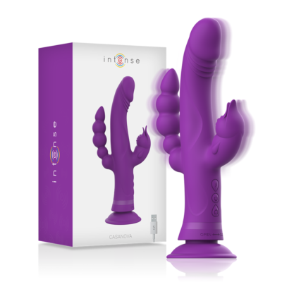 Casanova Triple Vibrador Morado