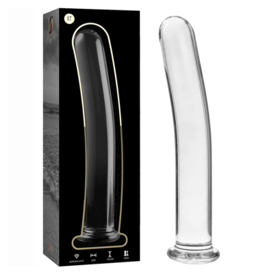 Dildo Cristal Nebula 18.5 cm Transparente