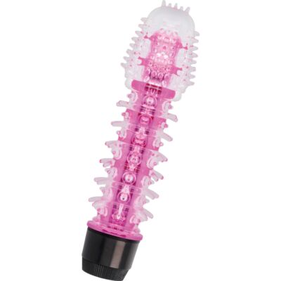 Vibrador Rosa Brillante