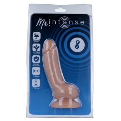 Mr intense 8 pene realistico 17.6 -o- 3.5cm