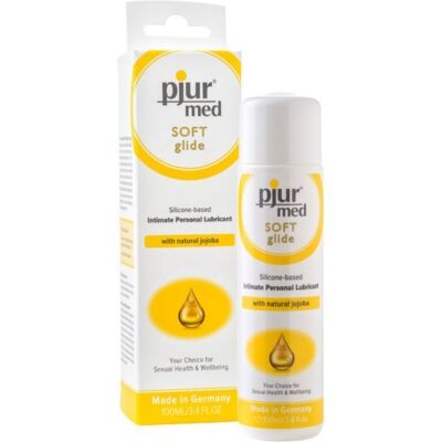 Pjur med soft glide lubricante base de silicona