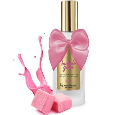 Gel Íntimo Bubble Gum Fresa 2 en 1 - 100 ml