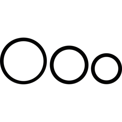 Trío Black Ring