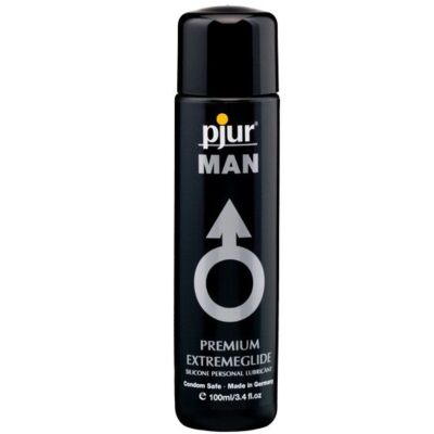 Pjur Man Premium Lubricante 100 ml - Base de Silicona