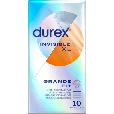Durex Invisible XL - Extra Seguro