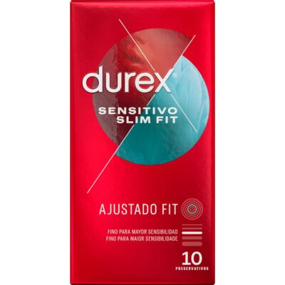 Durex Sensitivo Slim 10uds - Ajuste Perfecto