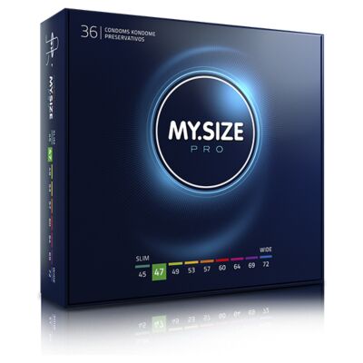 Preservativos SlimFit 47mm - Pack 36 uds.