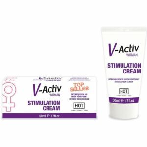 Hot v-activ crema estimulante femenina