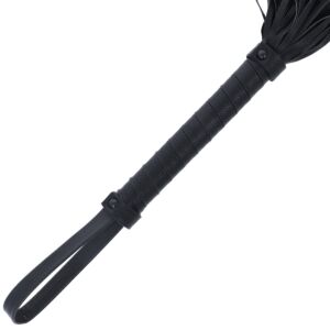 Látigo Lujuria Negro 42cm