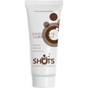 Shotslube lubricante base agua sabor a chocolate 100ml