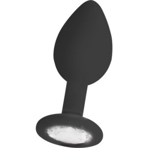 Regular plug diamante negro