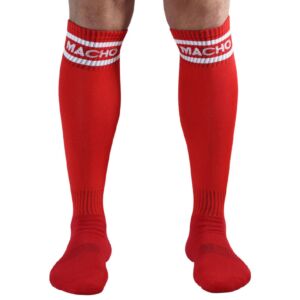 Rojo Ardiente - Calcetines Macho