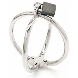 Esposas Criss Cross de Acero Inox