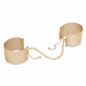 Esposas Metálicas Doradas Gold Mesh