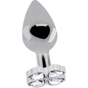 Lucky diamond plug 9,5cm - plata