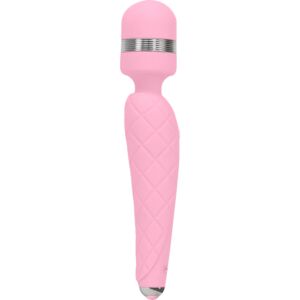 Cheeky wand masajeador con cristal - rosa