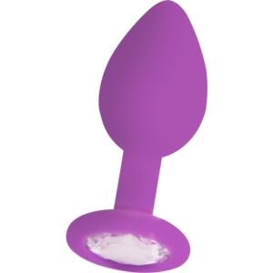 Plug Diamante Púrpura