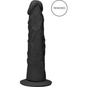 Consolador Realista Negro 9" - Piel TPE sin Ftalatos