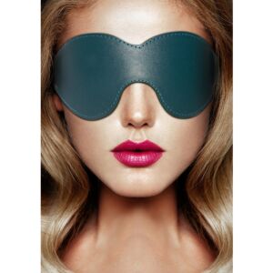 Antifaz Verde Halo - Accesorio BDSM Glamouroso