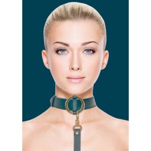Collar Verde "Halo" BDSM