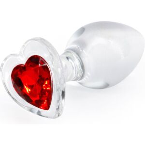 Corazón Rojo Cristal Mágico