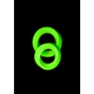 Ouch! - Anillos Pene Glow in the Dark - 2pcs