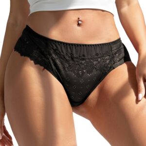 Braguitas "Floral Noir