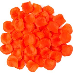 Pétalos Naranja Brillantes