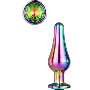 Joyplug Brillante - Plug Anal de Aluminio con Joya