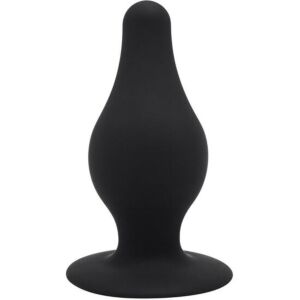 Plug Love Negro - Silicona Dual Density con Ventosa