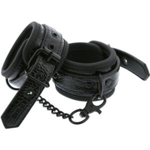 Esposas Croco Black