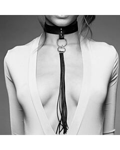 Bijoux indiscrets maze collar con flecos negro